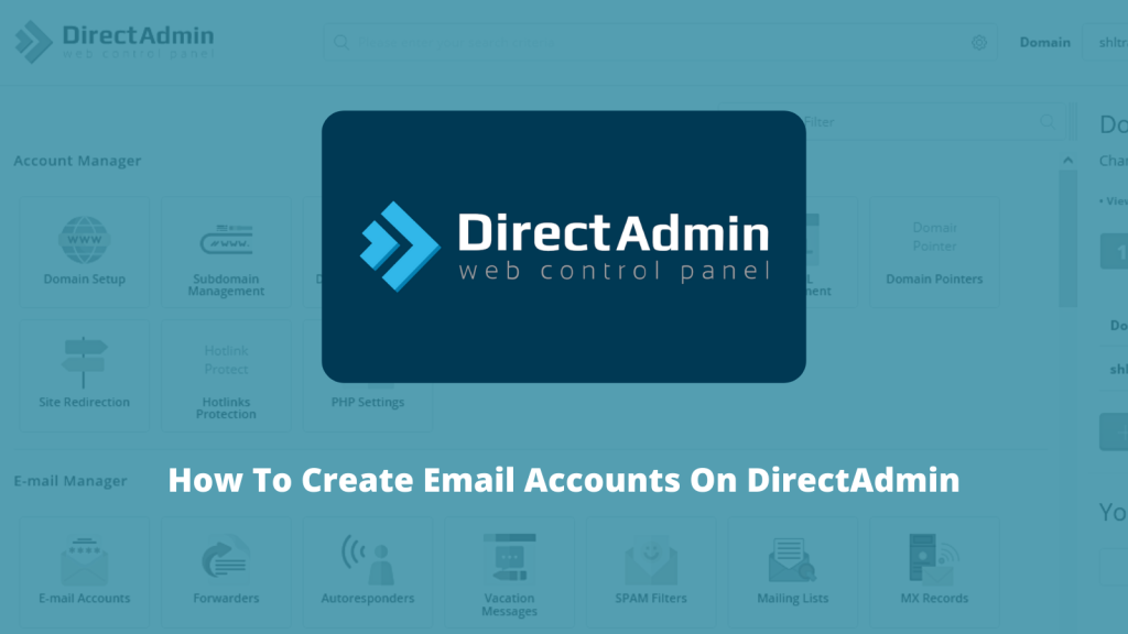 Create an Email account in Direct admin: Here’s a easy guide