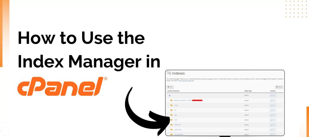 How to Use the Index Manager in cPanel